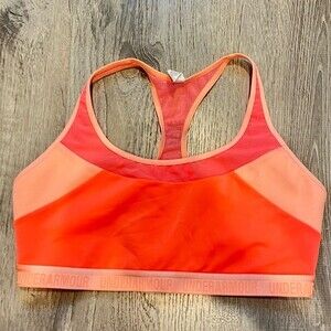 Under Armour Women's Compression Armour Breathe Bra Size Large